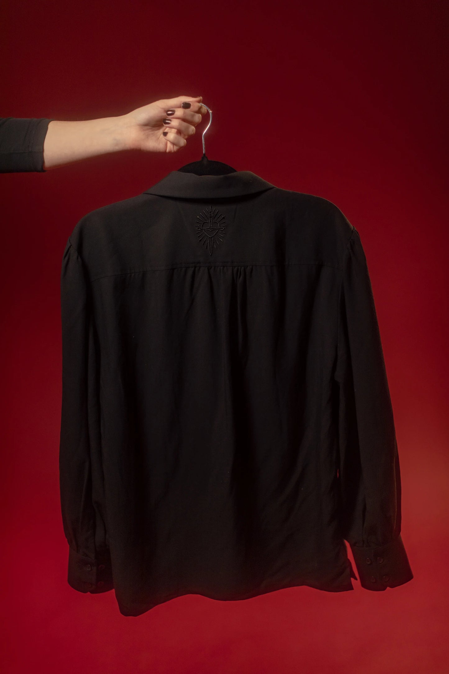 Starcrossed Poet Shirt | BLACK