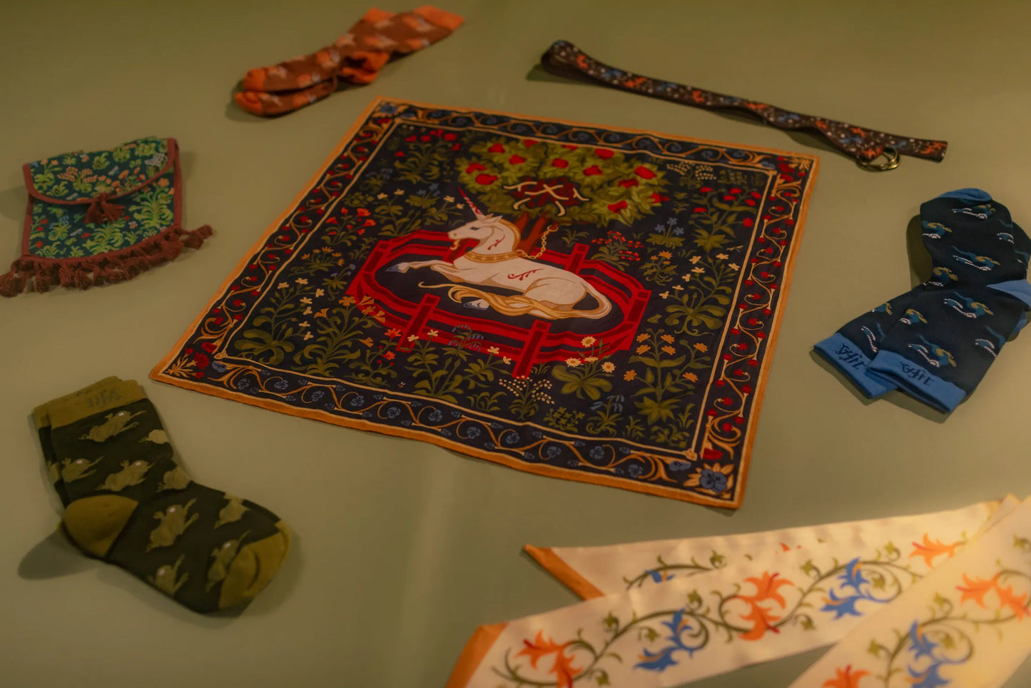 Unearthed | Unicorn's Garden Scarf