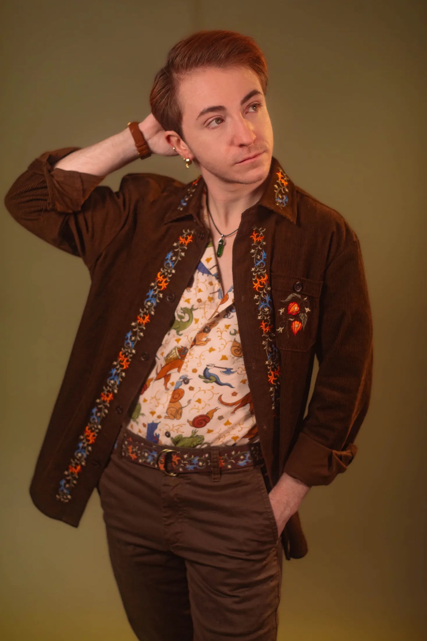 Unearthed | Illuminated Corduroy Overshirt