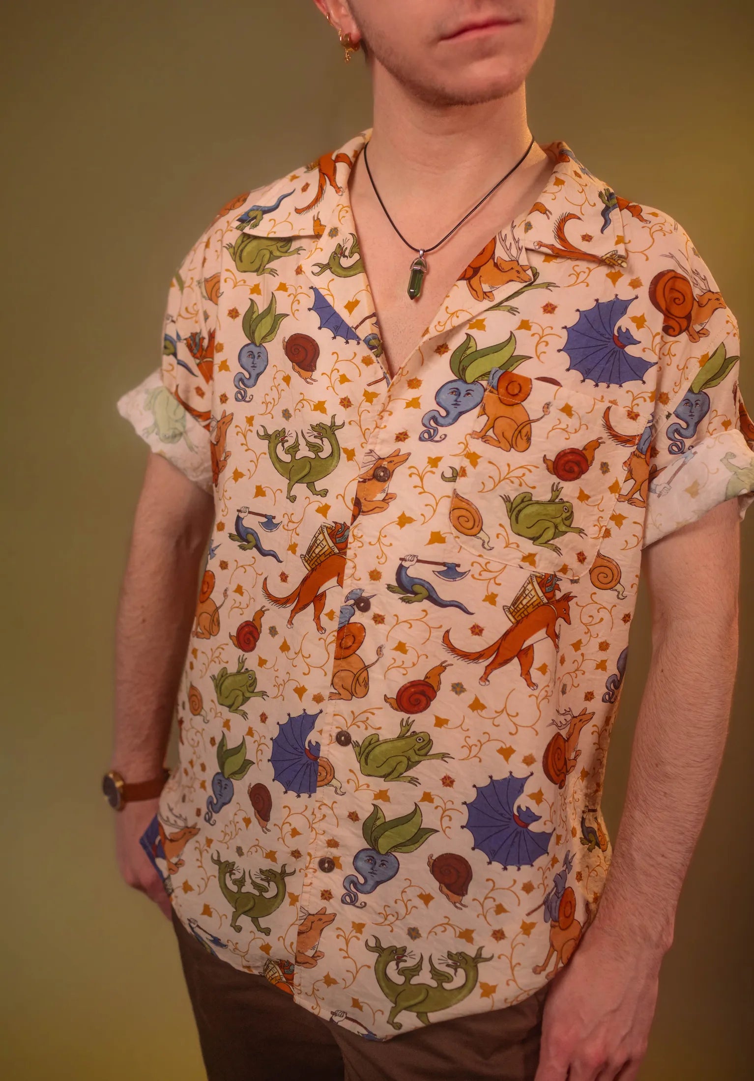 Unearthed | Creatures Camp Shirt – The Hushfall Archives