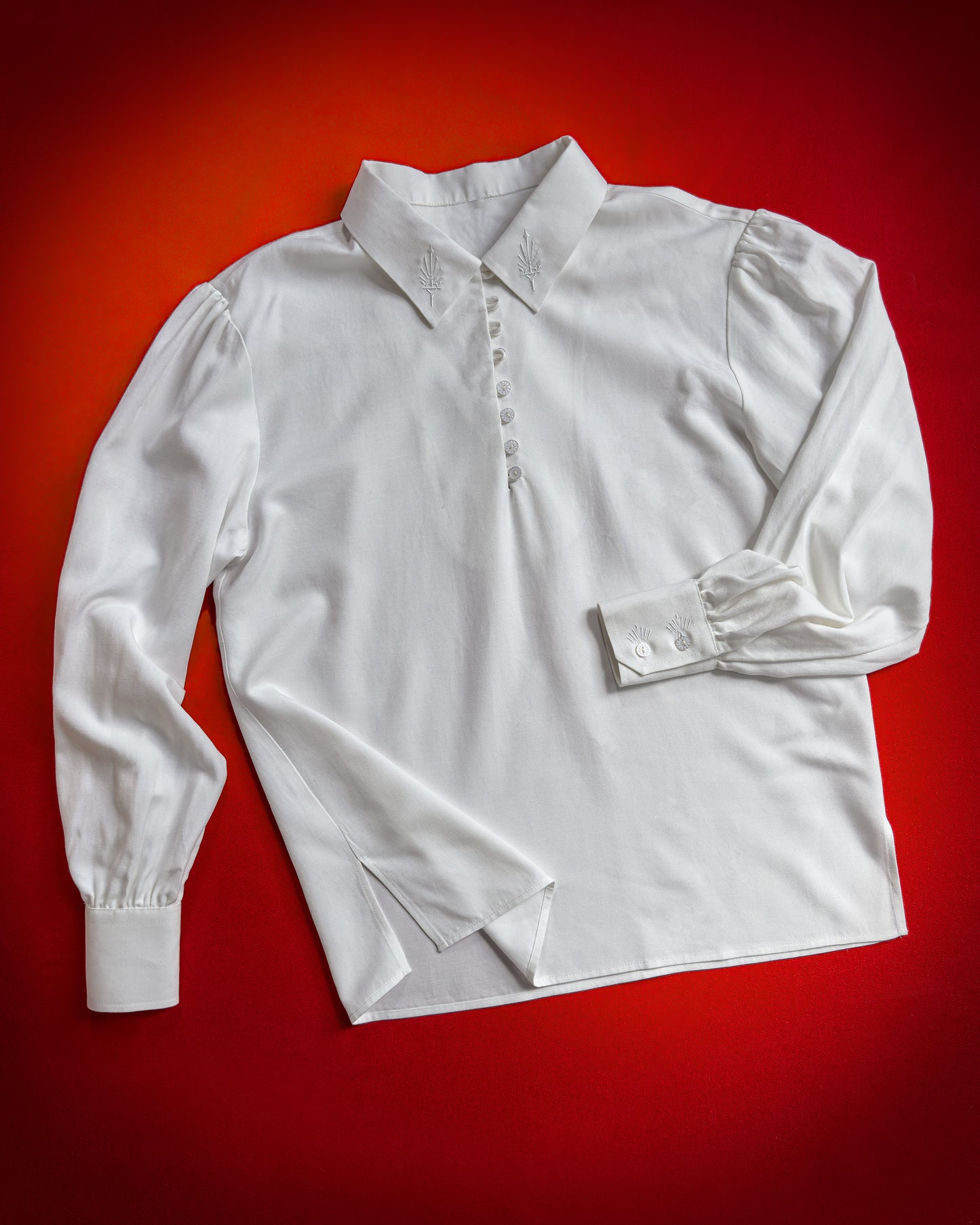 Starcrossed Poet Shirt | WHITE