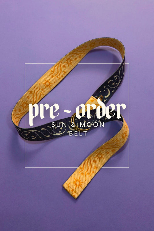 PREORDER | Sun & Moon Belt (ships in 3-4 months)