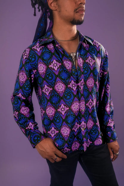 Celestials | Tudor Window Button Up
