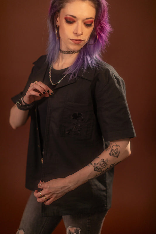 Classics | Engulfed in Flames Camp Shirt