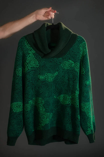 COMING SOON | Malachite Maze Sweater