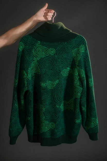 COMING SOON | Malachite Maze Sweater