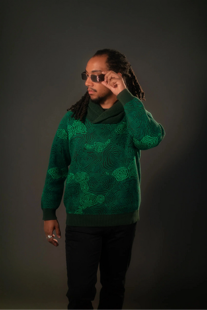 COMING SOON | Malachite Maze Sweater