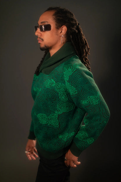 COMING SOON | Malachite Maze Sweater