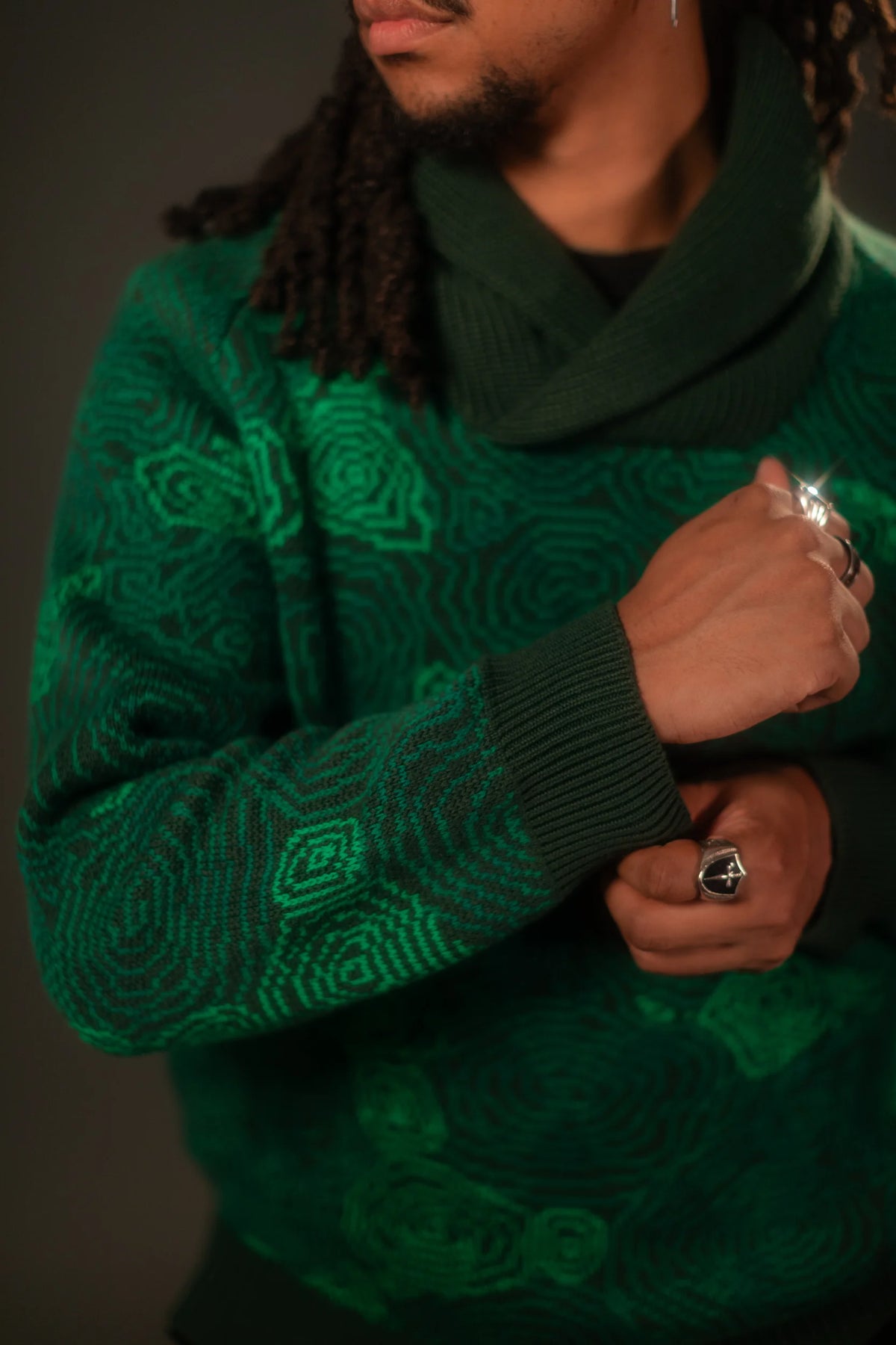 COMING SOON | Malachite Maze Sweater