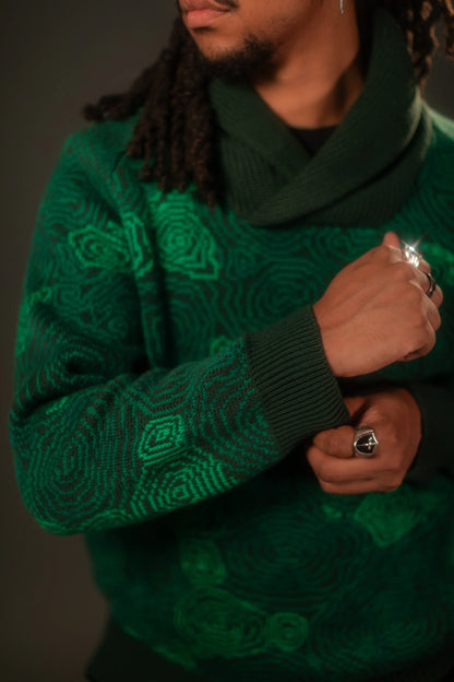 COMING SOON | Malachite Maze Sweater