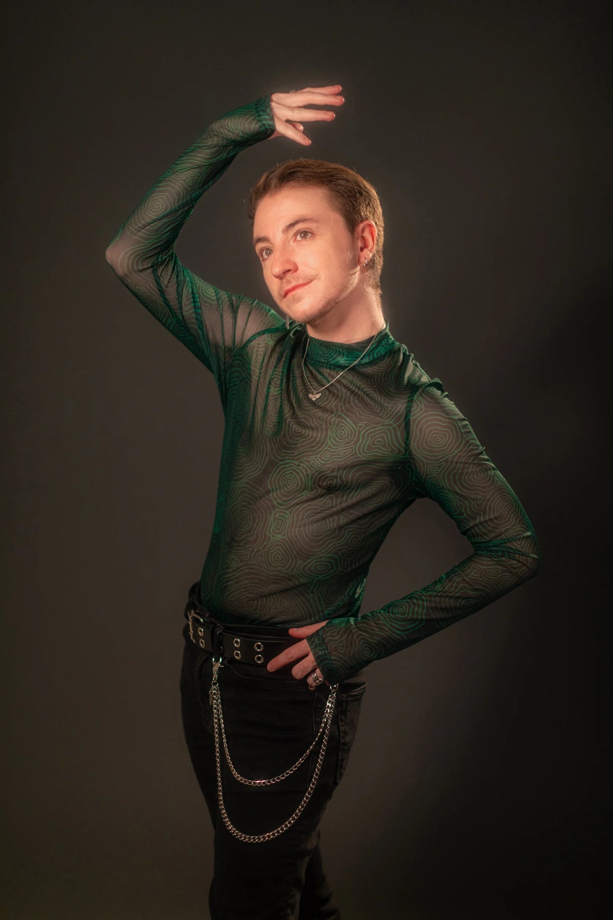 COMING SOON |  Malachite Mock Neck