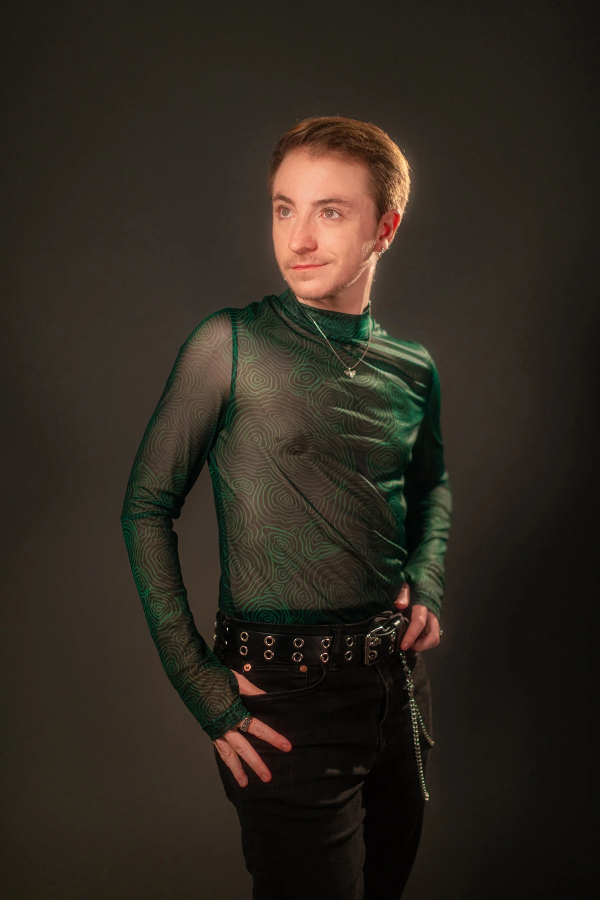 COMING SOON |  Malachite Mock Neck