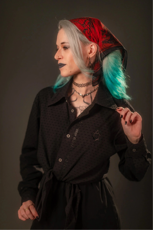 Curiosities | Harker Button Up & Scarf