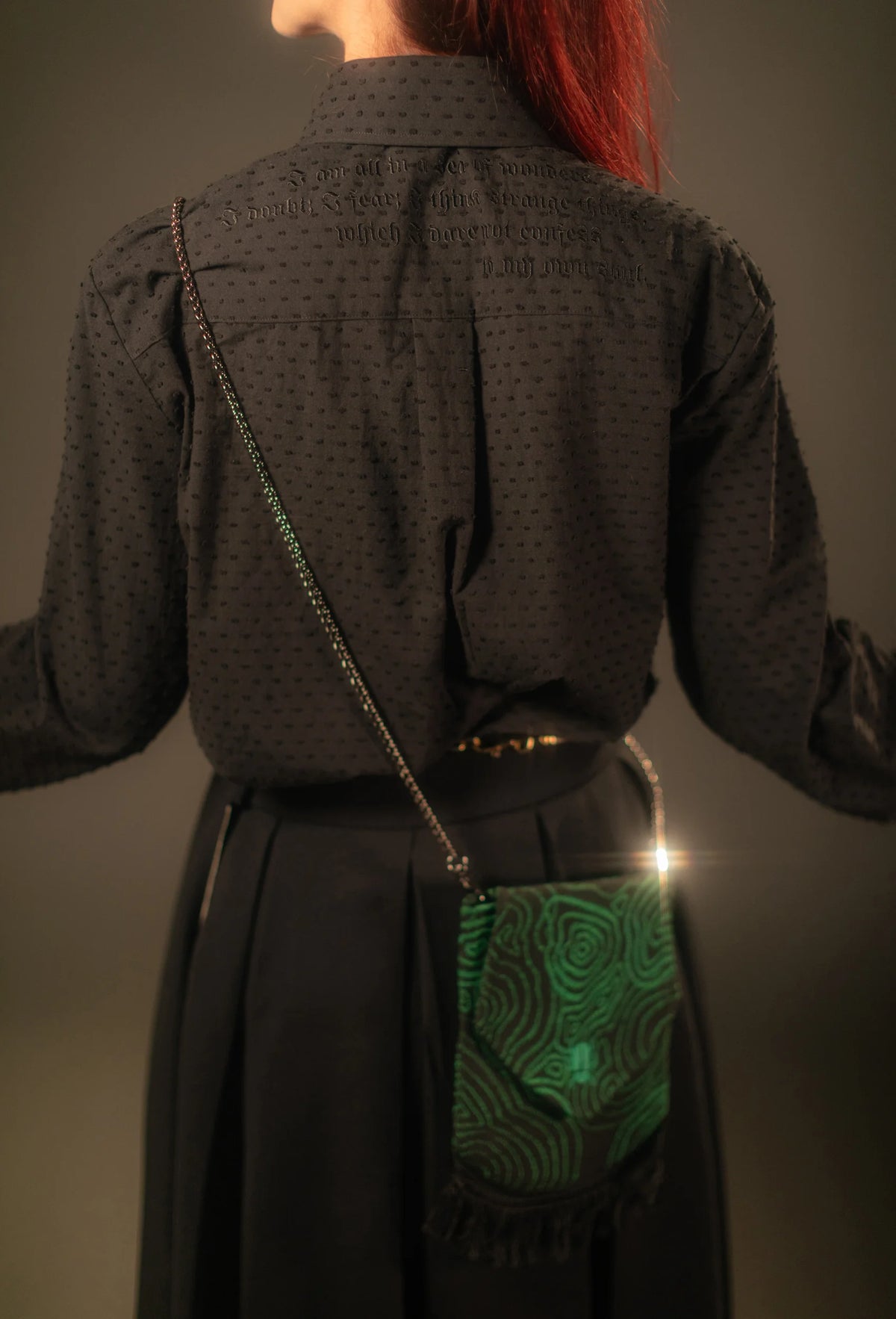 COMING SOON | Malachite Maze Bag