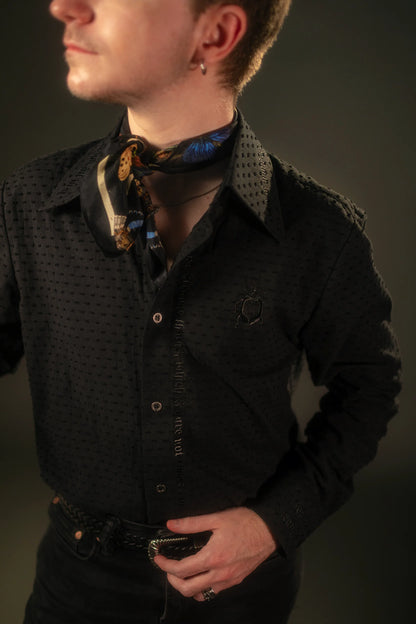 COMING SOON | Harker Button Up & Scarf
