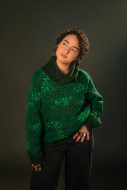 COMING SOON | Malachite Maze Sweater