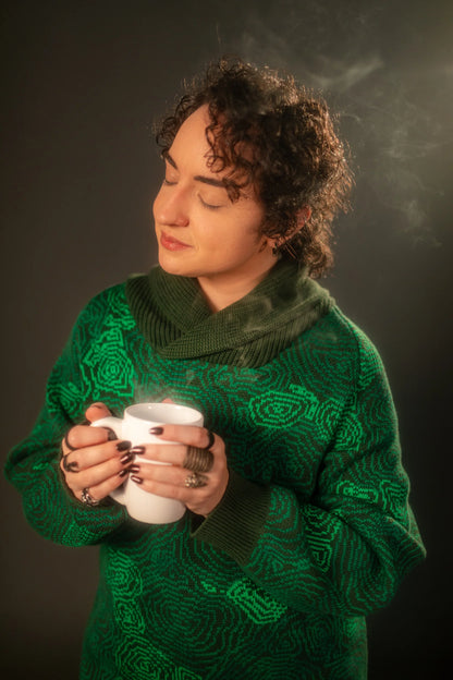 COMING SOON | Malachite Maze Sweater
