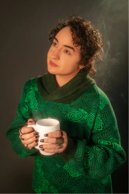 COMING SOON | Malachite Maze Sweater