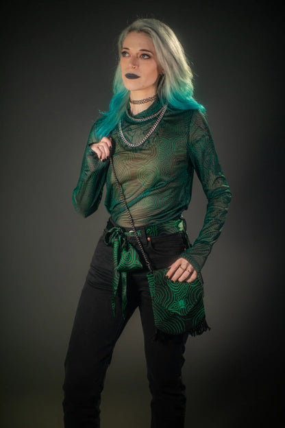 COMING SOON |  Malachite Mock Neck