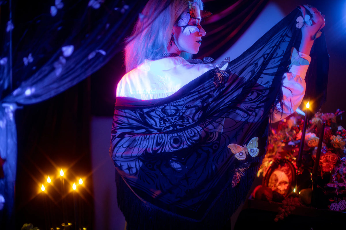 COMING SOON | Scarab Shawl