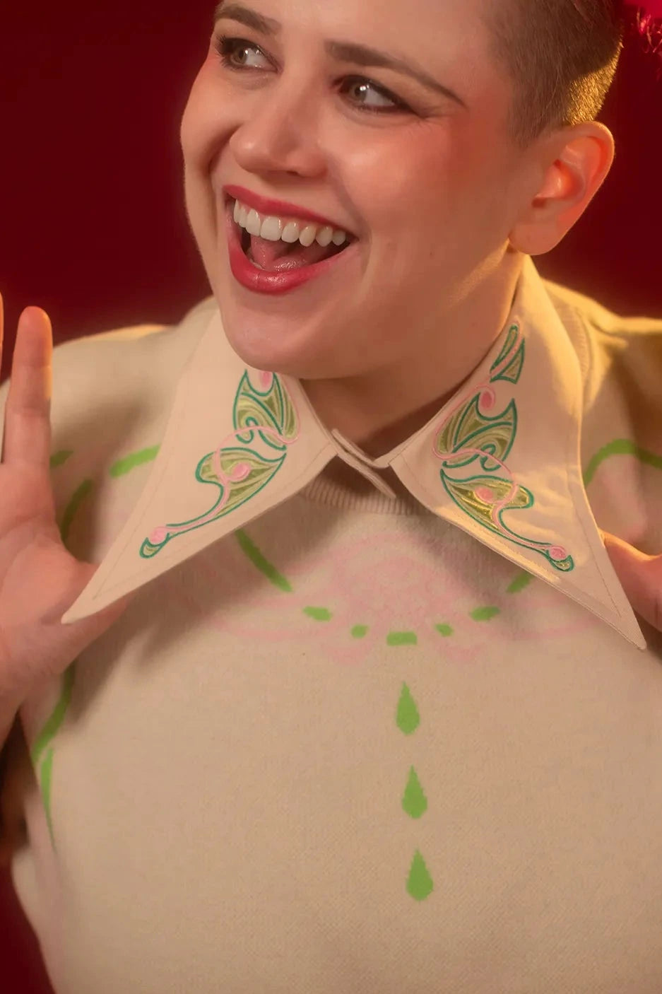 Cabaret | Green Fairy Collar