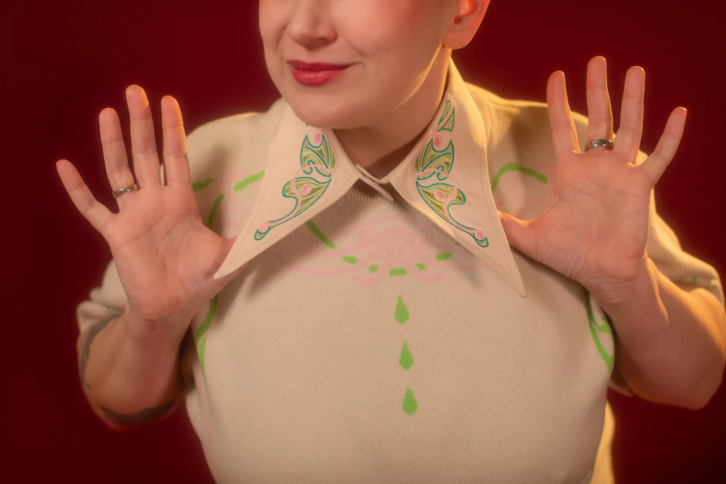 Cabaret | Green Fairy Collar