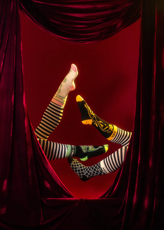 Cabaret | Fairy Socks [BLACK]