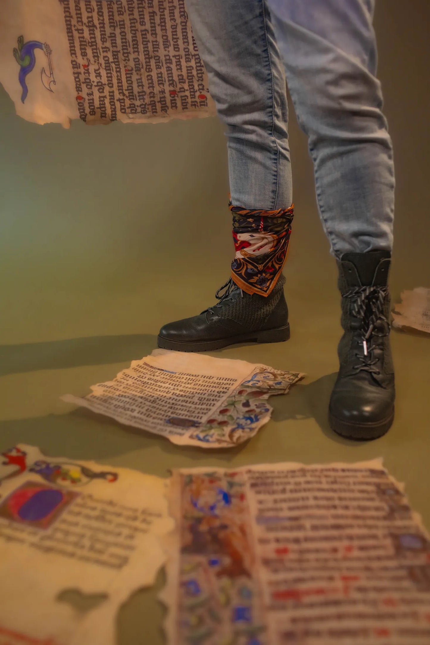 Unearthed | Unicorn's Garden Scarf