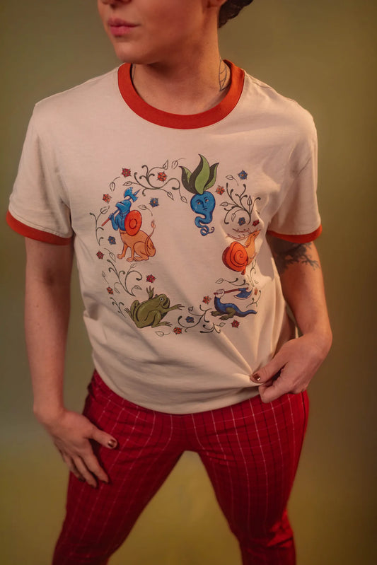 Unearthed | Drolleries Ringer Tee