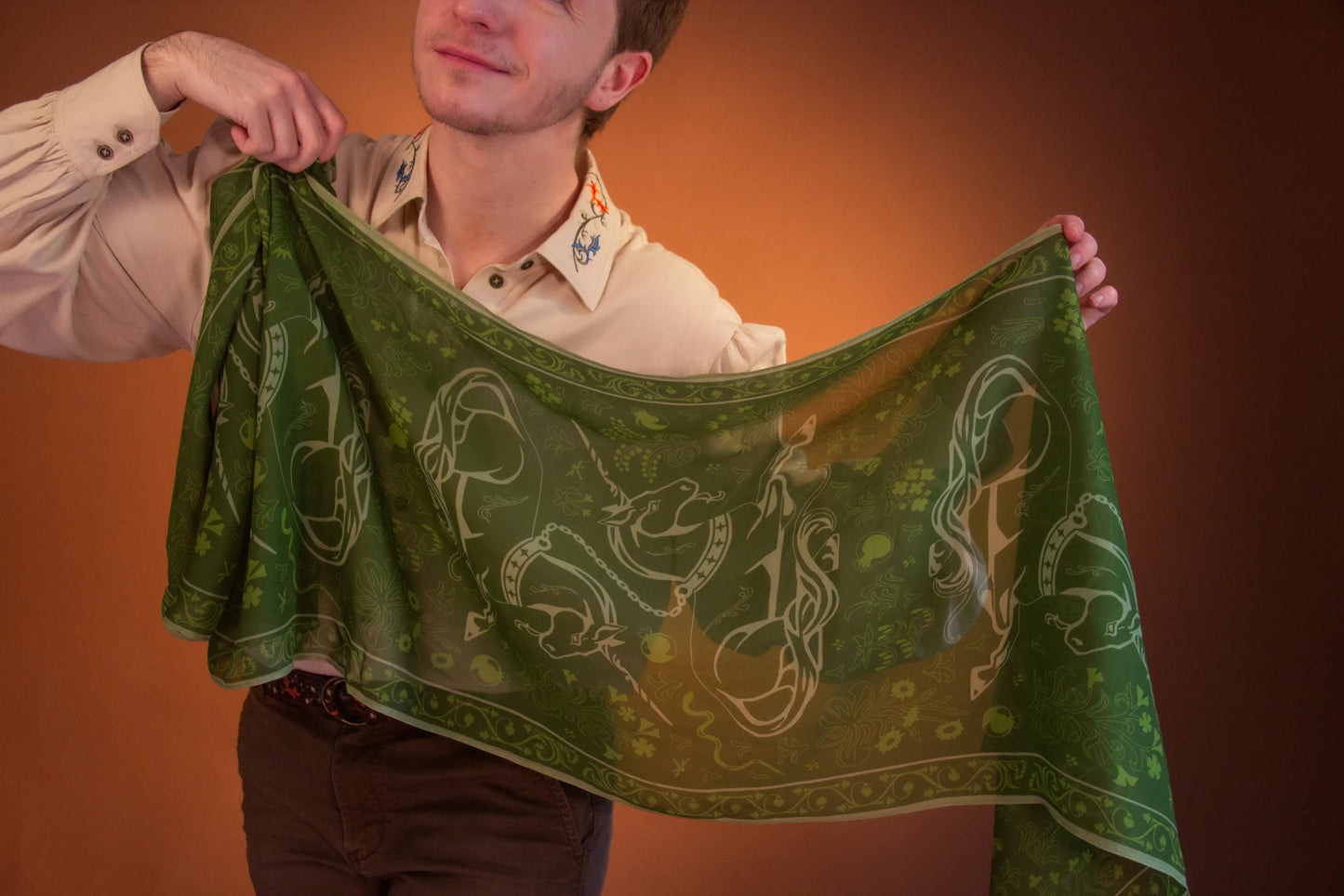 COMING SOON | Unicorn's Garden Sheer Scarf