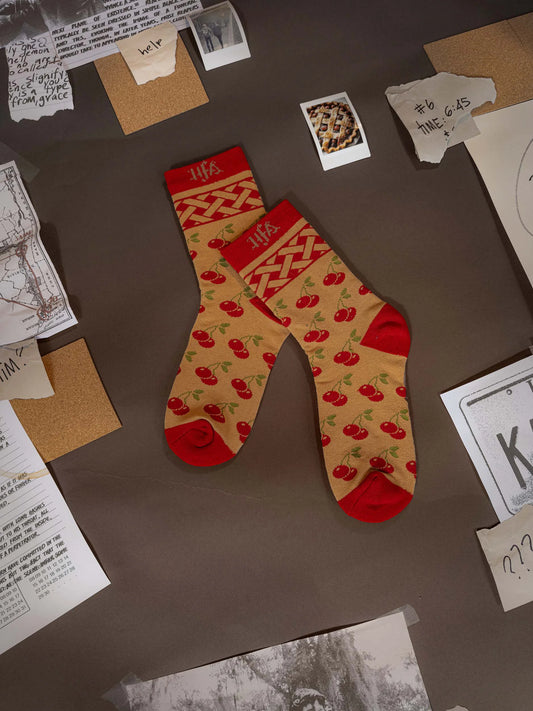 Wayward | Very Cherry Socks